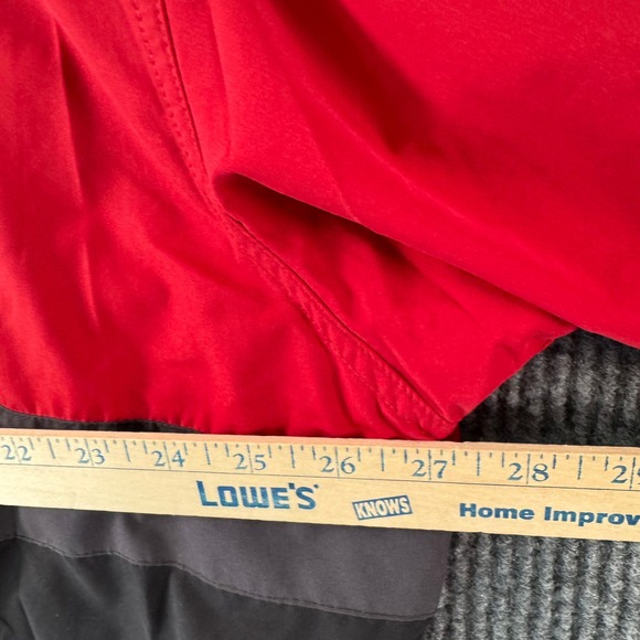 Bolle Golf XL Mens Pullover Jacket Red Black Short Sleeve Wind Water Resistant - Picture 7 of 9